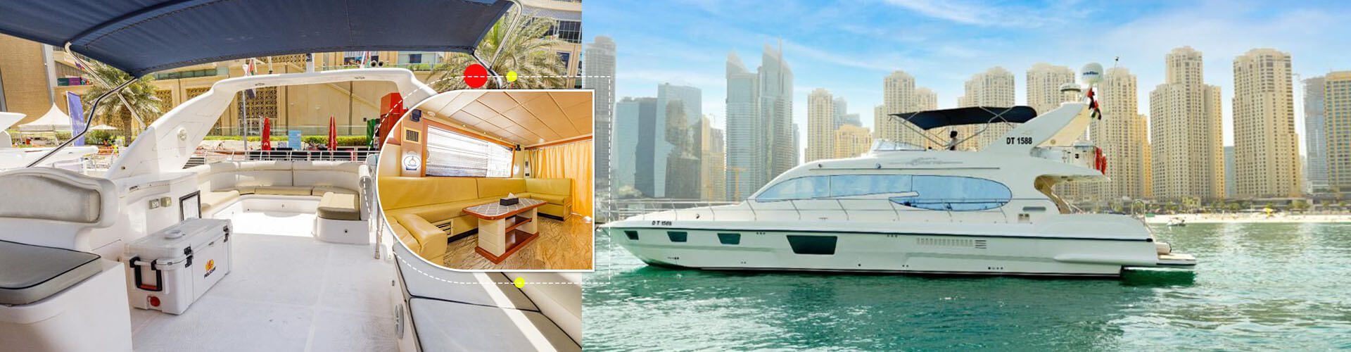 yacht rental dubai for 10 persons